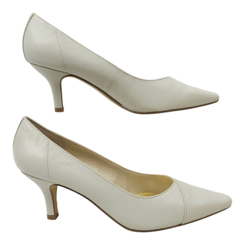 Bella Vita WOW Bone Pump Womens Size 6.5 W Kitten Heel Leather Kidskin NEW - Picture 11 of 15